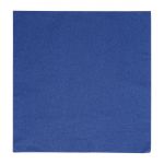 Fiesta Recyclable Dinner Napkin Dark Blue 40x40cm 2ply 1/4 Fold (2000 Pack)