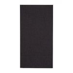 Fiesta Recyclable Dinner Napkin Black 40x40cm 2ply 1/8 Fold (2000 Pack)