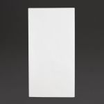 Fiesta Recyclable Dinner Napkin White 40x40cm 3ply 1/8 Fold (1000 Pack)