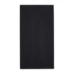 Fiesta Recyclable Premium Tablin Dinner Napkin Black 40x40cm Airlaid 1/8 Fold (500 Pack)