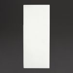 Fiesta Recyclable Premium Tablin Dinner Napkin White 48x40cm Airlaid Pocket Fold (400 Pack)