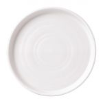 White Walled Plates 6 1/8 " (6 Pack)