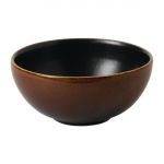 Churchill Super Vitrified Nourish Siena Brown Deep Bowl 26oz (Box 6)