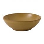 Churchill Super Vitrified Nourish Petra Sand Shallow Bowl 7oz (Box 12)