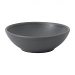 Churchill Super Vitrified Nourish Seattle Grey Shallow Bowls 9oz (12 pack)