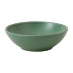 Churchill Super Vitrified Nourish Andorra Green Shallow Bowl 9oz (Box 12)