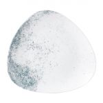 Studio Prints Haze Blue Triangle Plate 10 1/2 " (Box 12) (Pack of 12)