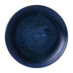 Stonecast Plume Ultramarine Coupe Plate 10 1/4 " (12 pack)