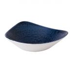 Stonecast Plume Ultramarine Triangle Bowl 21oz (12 pack)