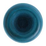 Stonecast Aqueous Lagoon Coupe Plate 10 1/4 