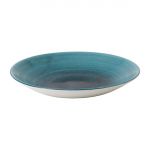 Stonecast Aqueous Lagoon Deep Coupe Plates 8 7/8 " (12 Pack)