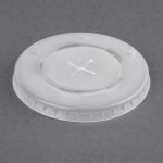 Fiesta Recyclable Polystyrene Lids for 12oz Cold Paper Cups 80mm (1000 Pack)