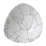 Churchill Studio Prints Kintsugi Agate Grey Lotus Bowls 177mm (12 pack)