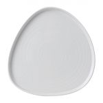 Churchill White Triangle Walled Chefs Plates 260mm (6 Pack)