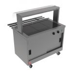 Falcon Hot Cupboard Servery Counter with Gantry FC3