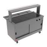 Falcon Hot Cupboard Servery Counter with Gantry FC4