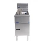 Pitco Twin Basket Single Tank Gas Fryer SG14S