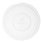 Vegware 185-Series Compostable Bon Appetit Wide Bowl PLA Flat Lid (Pack of 300)