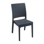 Florida Side Chair Dark Grey (2 Pack)