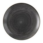 Churchill Stonecast Raw Evolve Coupe Plates Black 286mm (Pack of 12)