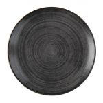 Churchill Stonecast Raw Evolve Coupe Plates Black 219mm (Pack of 12)