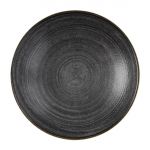 Churchill Stonecast Raw Coupe Bowls Black 184mm (Pack of 12)