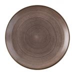 Churchill Stonecast Raw Evolve Coupe Plates Brown 286mm (Pack of 12)