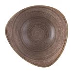 Churchill Stonecast Raw Lotus Bowl Brown 178mm (Pack of 12)