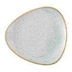 Churchill Stonecast Accents Lotus Plate Duck egg 254mm (12 Pack)