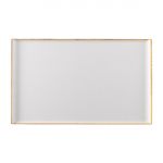 Churchill Melamine Stonecast Rectangular Buffet Tray 530x 325mm (2 Pack)