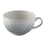 Churchill Raku Duo Cappuccino Cup Topaz Blue 340ml (12 Pack)