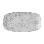 Churchill Studio Prints Kintsugi Pearl Chefs Oblong Plate Grey 348x189mm (Pack of 6)