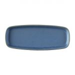 Churchill Emerge Oslo Oblong Plate Blue 254x77mm (Pack of 6)