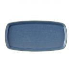 Churchill Emerge Oslo Blue Oblong Plates 287x146mm (Pack of 6)