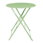 Bolero Perth Light Green Pavement Style Table Round 600mm