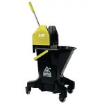 SYR Long Tall Sally Recycled Plastic Mop Bucket & Wringer 16Ltr Yellow