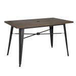 Bolero Complete OutdoorTable 120x76x76cm - Dark Wood