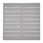 Bolero Aluminium Square Table Top Light Grey 700mm
