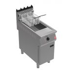 Falcon F900 Twin Basket Fryer on Feet with Fryer Angel