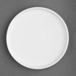 Olympia Whiteware Flat Round Plates 210mm (6 Pack)