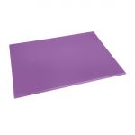 Hygiplas High Density Chopping Board Purple - 600x450x12mm