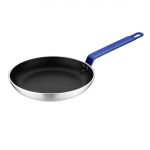 Hygiplas Non-Stick Teflon Aluminium Platinum Plus Frying Pan with Blue Handle 240mm