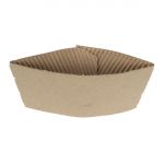 Fiesta Compostable Corrugated Cup Sleeves for 12/16oz Cups (Pack of 1000)