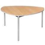 Gopak Enviro Indoor Beech Effect Shield Dining Table 1500mm