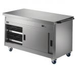 Lincat Panther Hot Cupboard and Plain Top P8P4