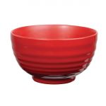 Art de Cuisine Red Glaze Ripple Bowls Small (6 Pack)