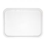 Olympia Kristallon Plastic Fast Food Tray White