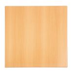 Bolero Pre-drilled Square Tabletops Beech Effect