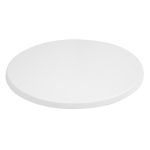 Bolero Pre-drilled Round Tabletops White