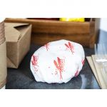 Burger Wrapping Paper Sheets Red 245 x 300mm (Pack of 1000)